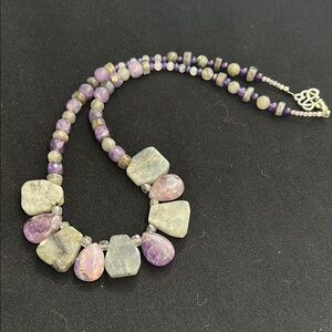Dreamy amethyst, labradorite and moonstone necklace

FREE SHIPPING